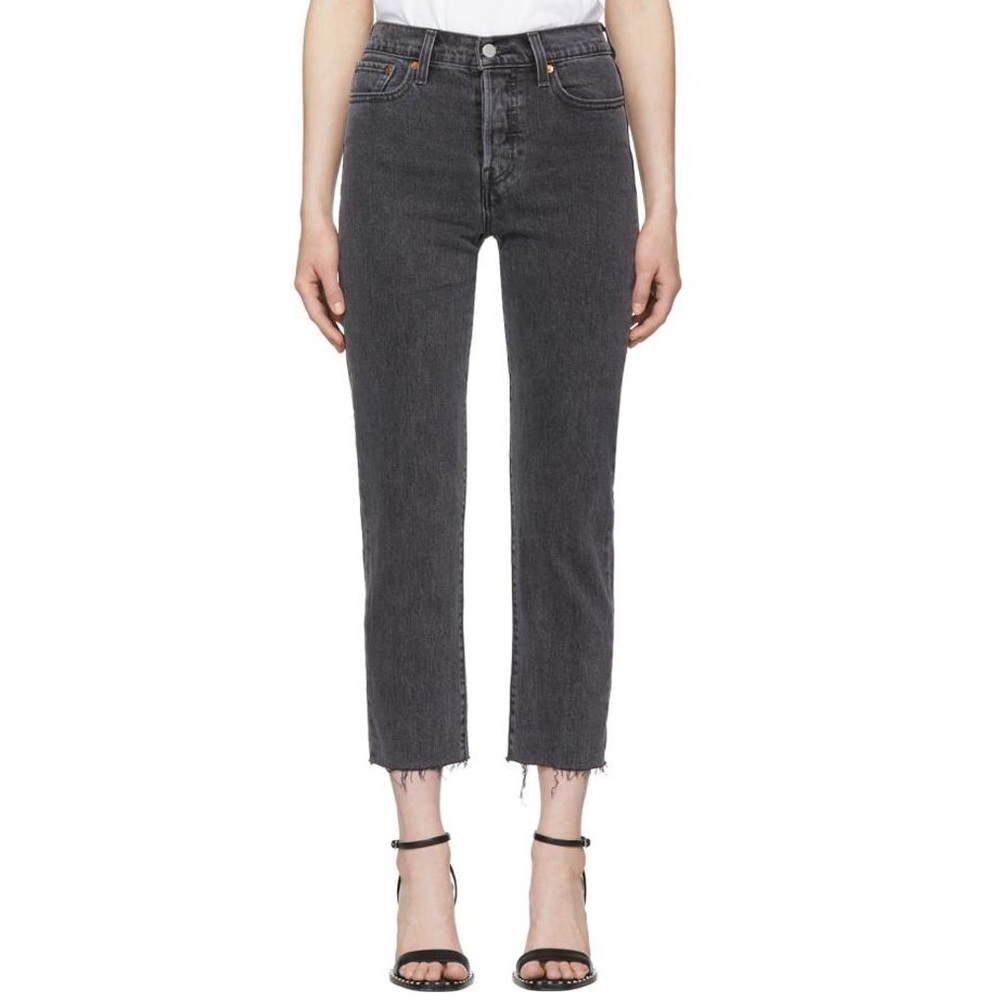 Levi’s Wedgie Skinny Gray Jeans Size 28